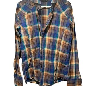 Bogosse Multicolor Plaid Button-Up Shirt